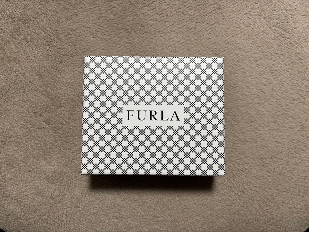⭐︎ほぼ未使用⭐︎ FURLA ブラック レザー 名刺入れ