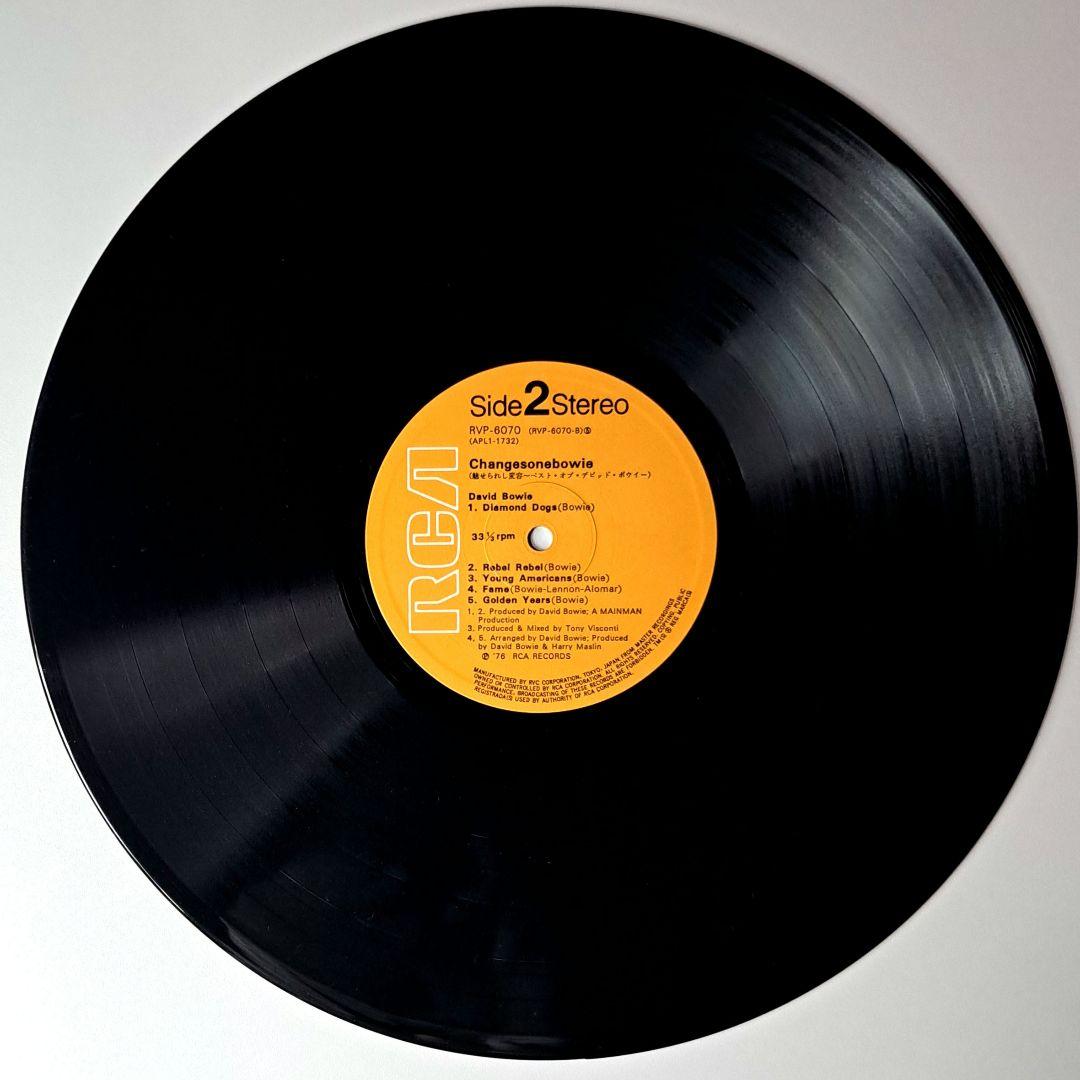 David Bowie　Changesonebowie　魅せられし変容　レコード
