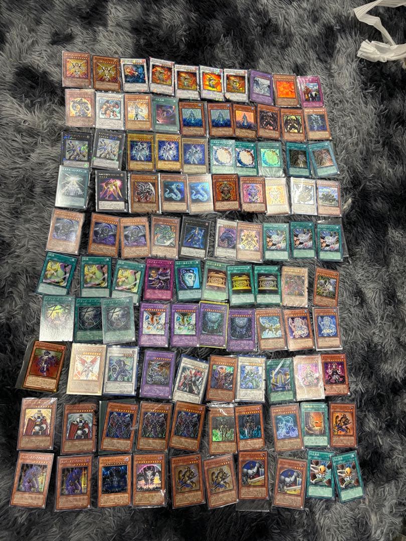 A0105)遊戯王　エルフェンノーツデッキ キラ482枚　まとめ