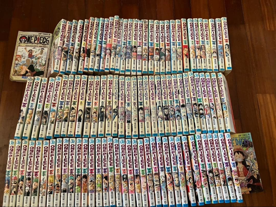 激レア映画特典付き ワンピース漫画100巻までセット ほぼ全巻セット