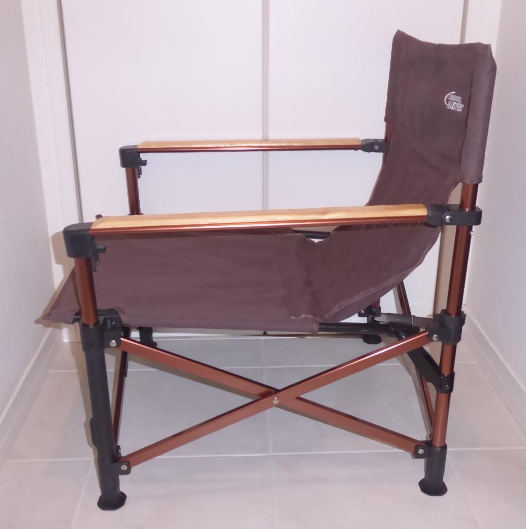 USED美品！Coleman コンフォートマスター３ウェイキャンバスデッキチェア