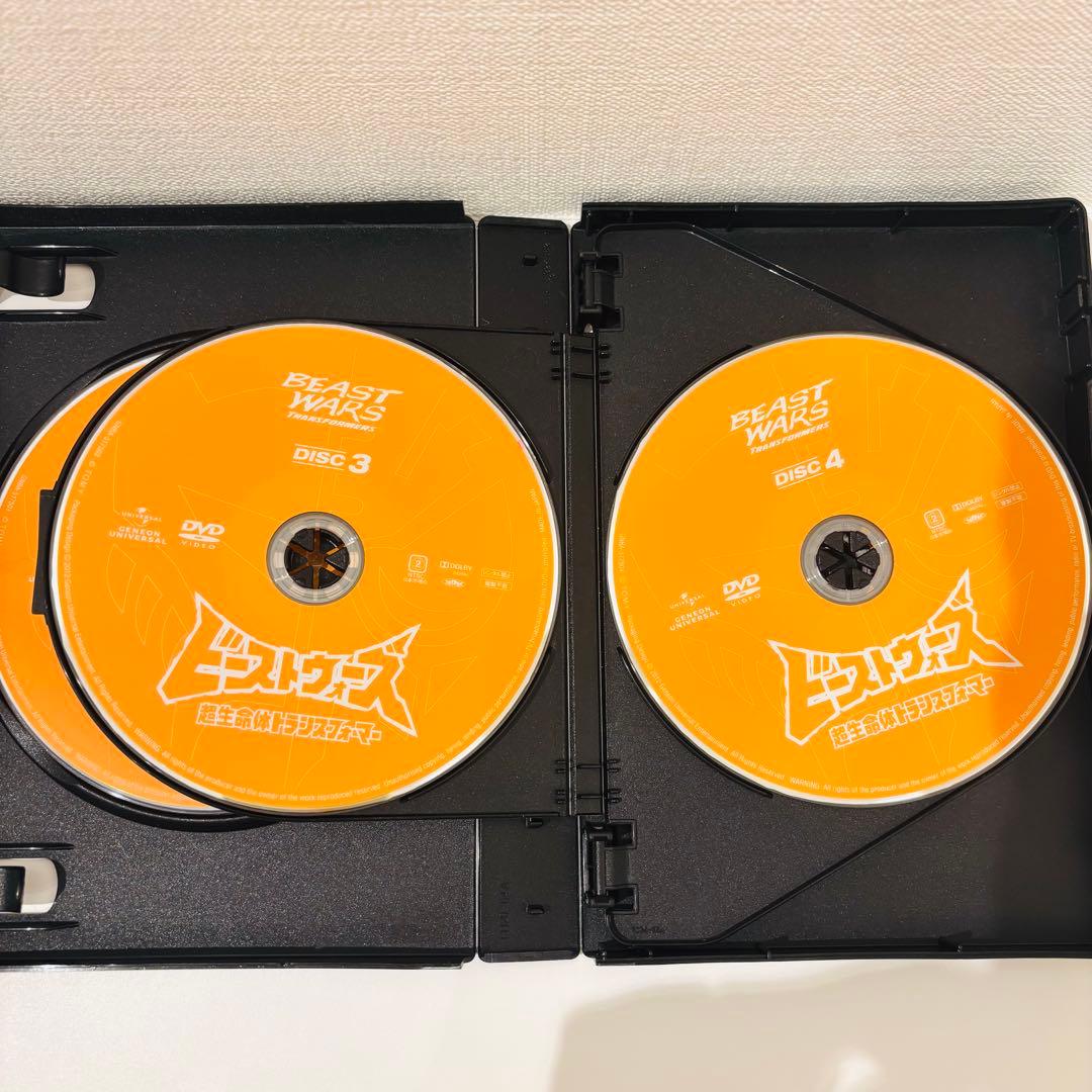 【セル品】ビーストウォーズ超生命体トランスフォーマー DVD SET〈5枚組〉