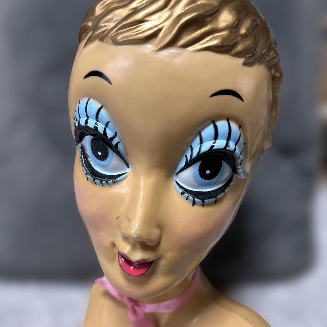ツィギー　ツィッギー　twiggy マネキンヘッド　ヘッドマネキン　ヴィンテージ