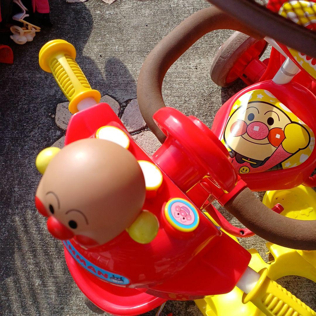 価格相談OK！　アンパンマン 三輪車 　サンシェード付