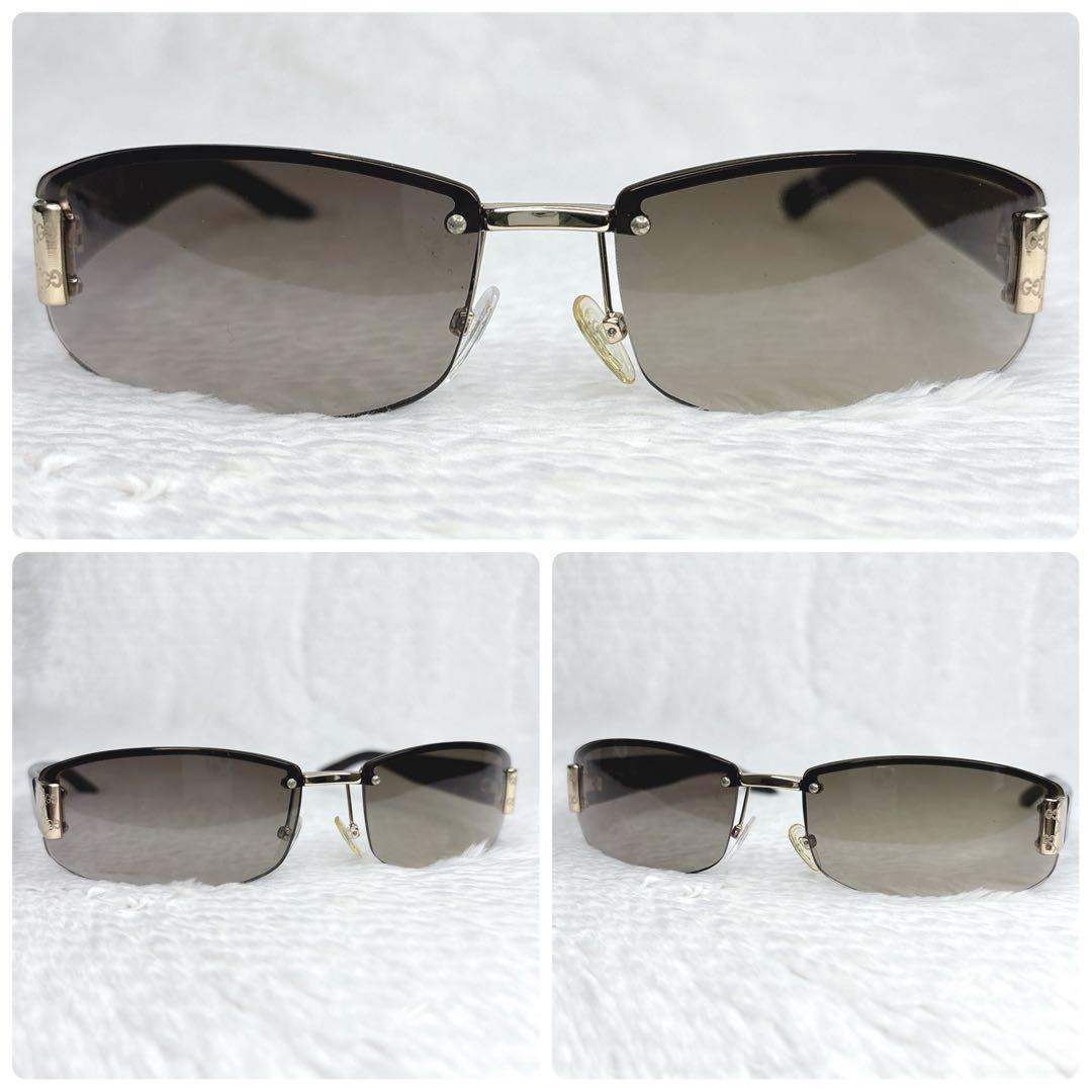 GUCCI グッチvintage ハーフリムサングラス　Y2K 00s