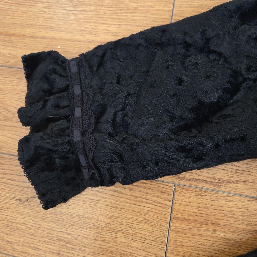 【Tw.A　ルイスキャロル】✨️美品　レースなリボン付きロングコート
