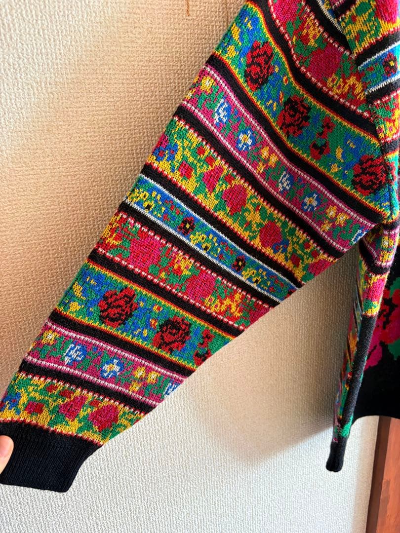 希少 KENZO 80s 90s ライカ期 ニット　カーディガン　ケンゾー