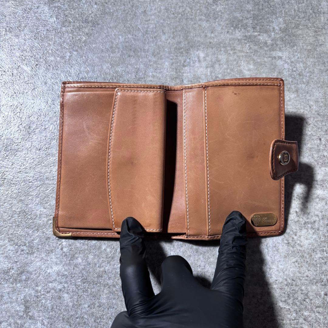 小物 Vintage Gucci folding wallet