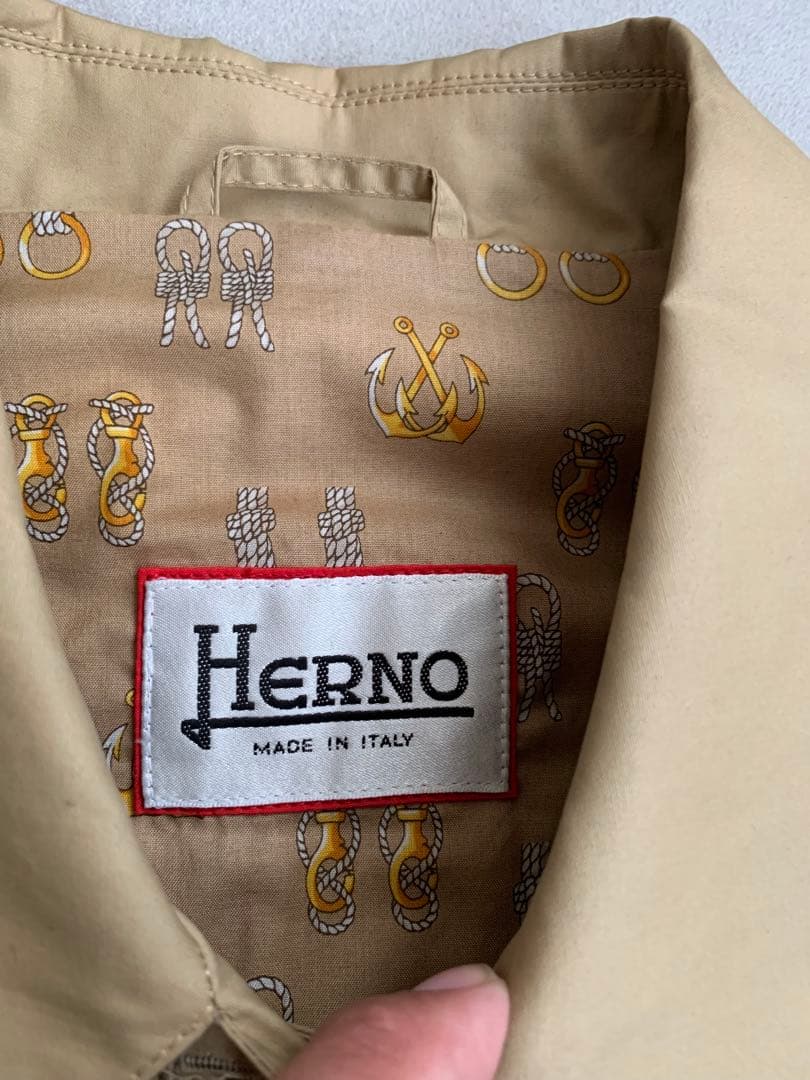 HERNO ステンカラーコート　Mサイズ