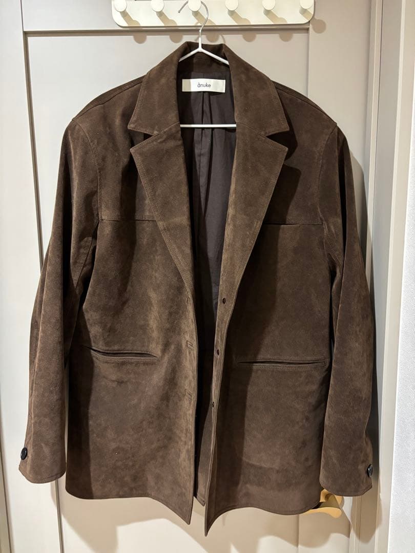 Anuke アンヌーク　Eco Suede Jacket スエードジャケット