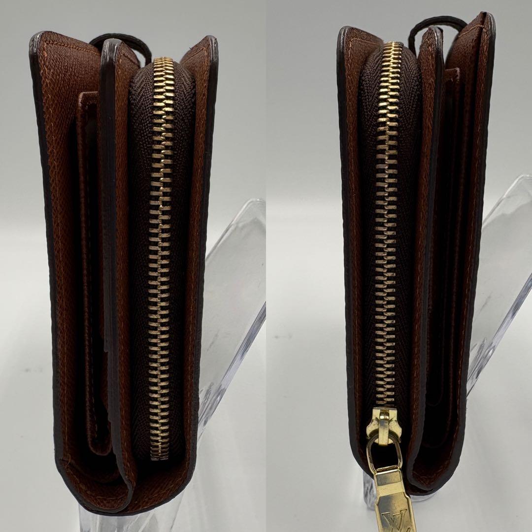 未使用級 ☆廃盤☆ ルイヴィトン ポルトパピエ ジップ M61207 モノグラム