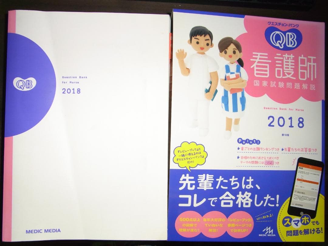 ★新品★2点セット★看護師国家試験★QB 必修＆レビューブック★2018