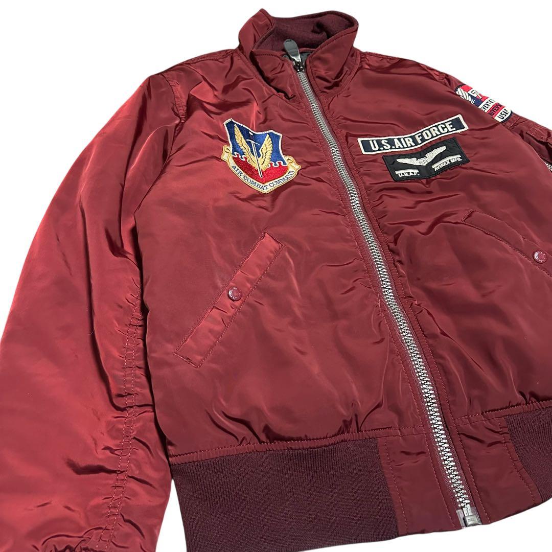 アヴィレックス　フライトジャケット MA-1 アメリカ空軍70周年記念　L