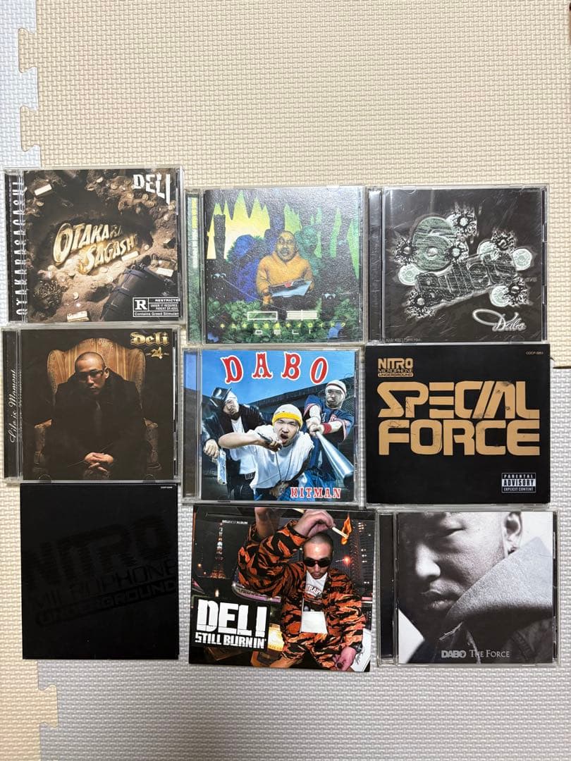 ニトロマイクロフォンアンダーグラウンド　CD 9枚DVD3枚