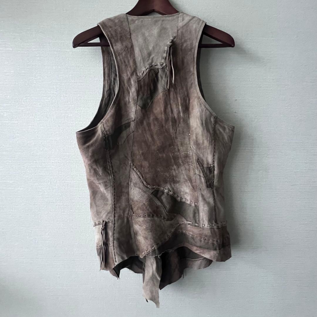 専用GOA ARCHIVE REAL LEATHER VINTAGE VEST