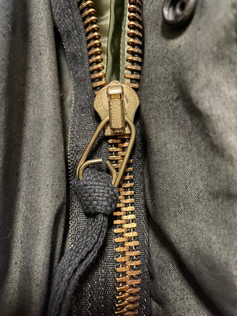 g*7様 Black Over Dyed m65 フィッシュテールパーカー　フル