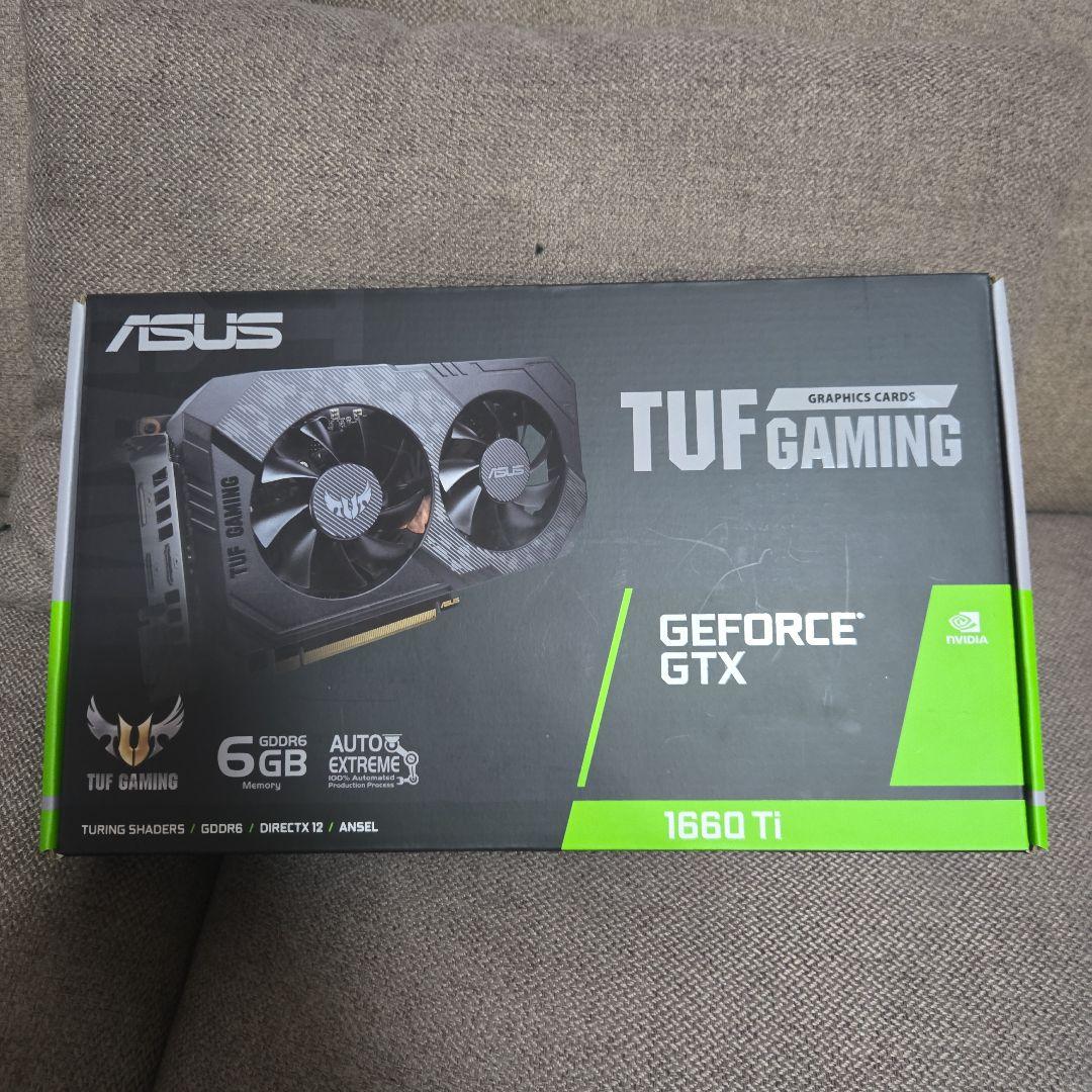 グラフィックボード・グラボ・ビデオカード ASUS TUF GTX1660Ti G6 EVO GAMING