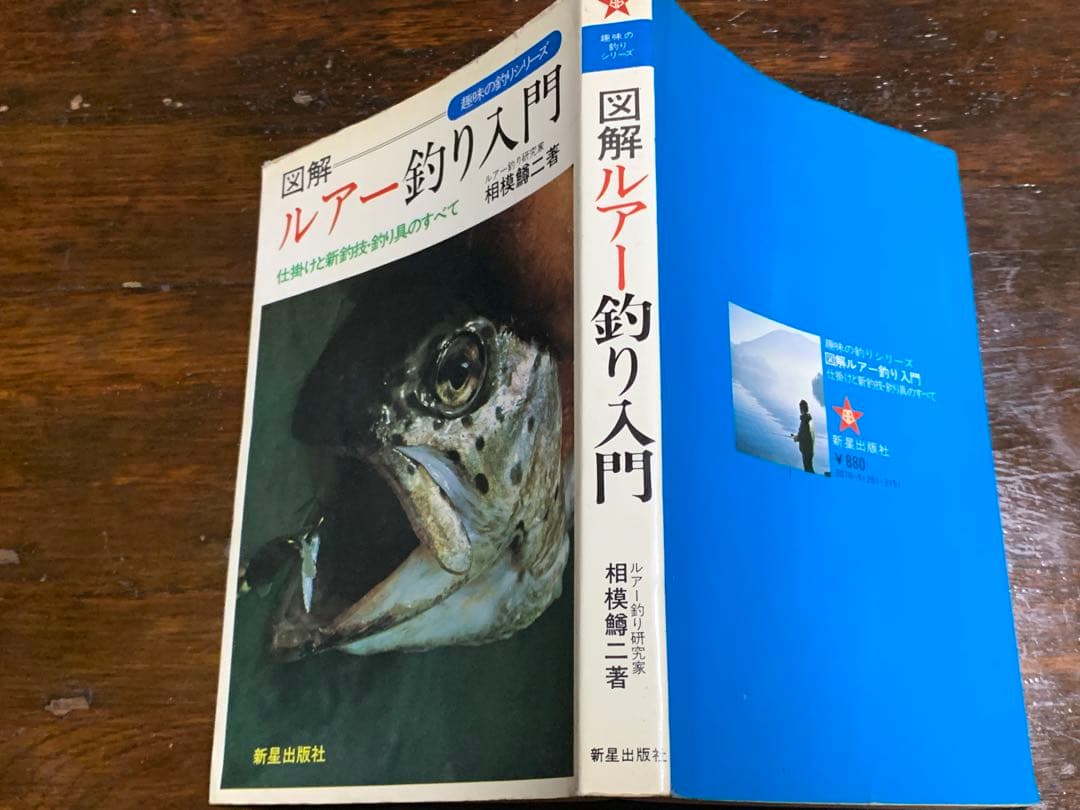 【稀少】図解 趣味の釣りシリーズ ルアー釣り入門 /相模鱒二著/新星出版社