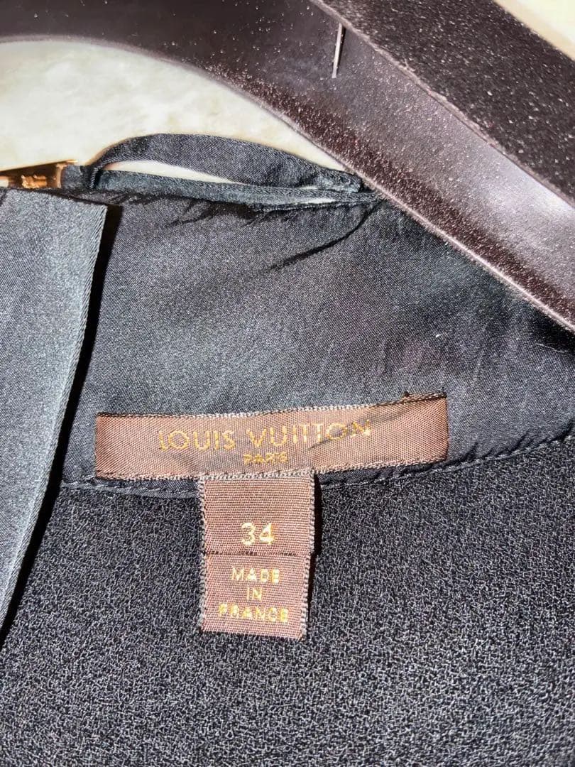 LOUIS VUITTON ルイヴィトン ワンピース 34 ブラック
