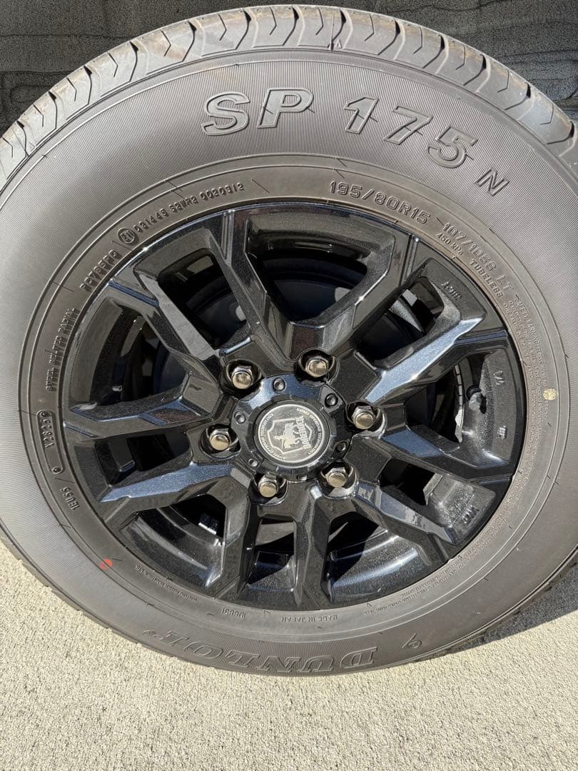 け*ぢ様 BAREROCK BISON 15インチホイール4本SET※ホイールの