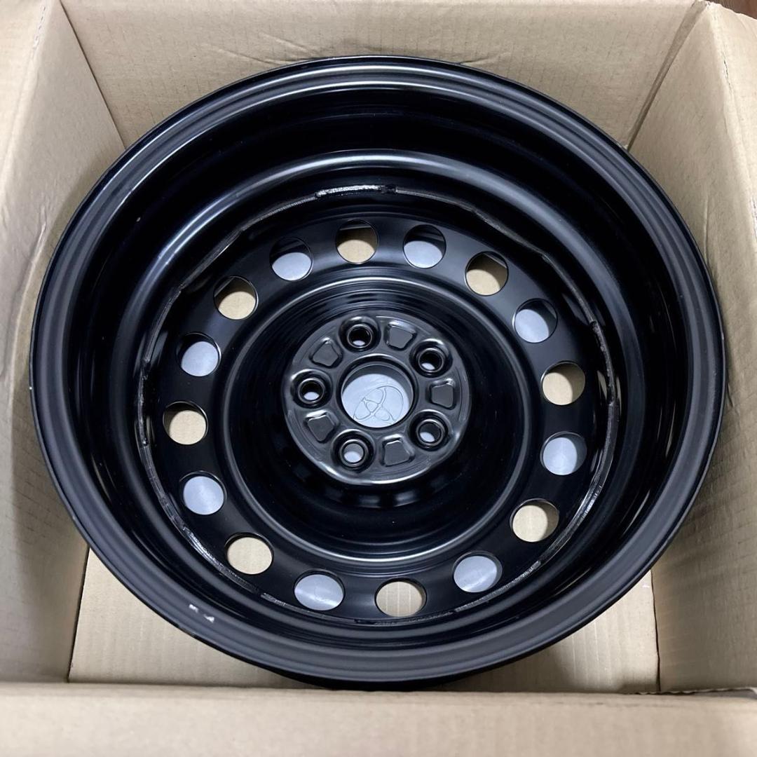 トヨタ シエンタ 15インチ ホイールキャップ スチールホイール 4本セット①