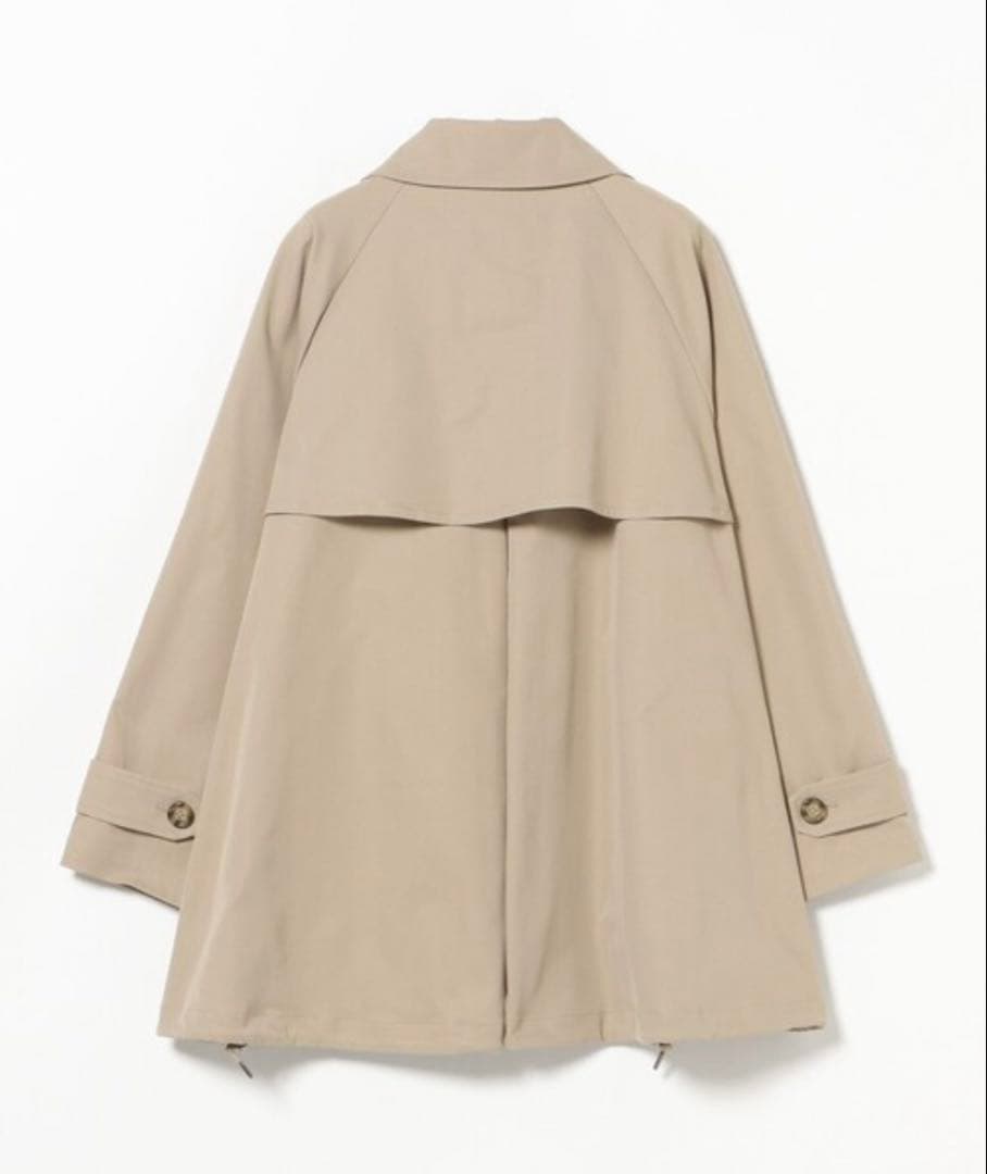 さ*み様 【新品】BEAMS HEART ダブルブレスト ミドル トレンチコート