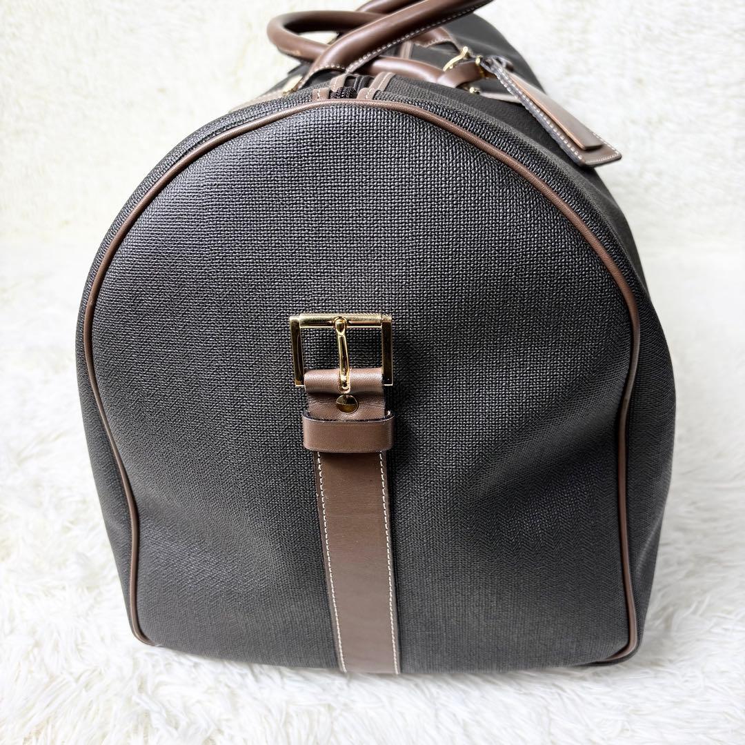 極美品　dunhill ダンヒル ボストンバッグ 大容量 旅行 出張 鍵付き
