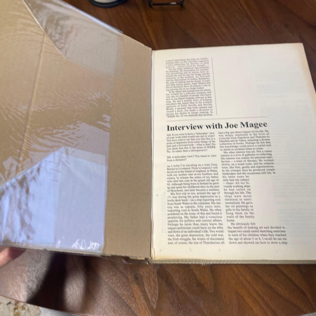 洋書 WERK No.16: JOE MAGEE SPECIAL