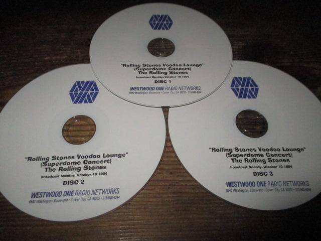 rolling stones live (RARE!!放送音源6CDRセット)