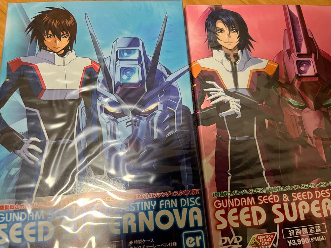 機動戦士ガンダムSEED＋DESTINY dvd全巻セット＋ova 未開封