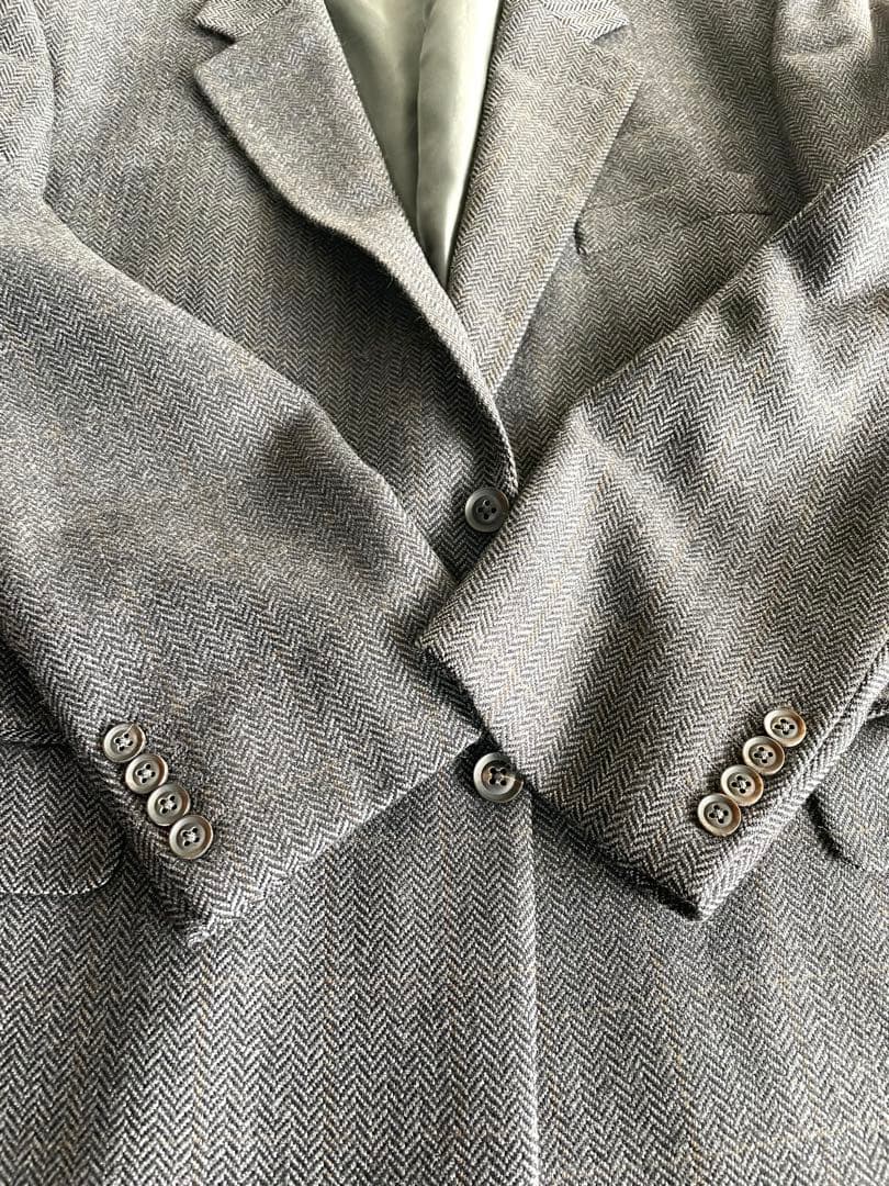 Burberry バーバリー グレー テーラードジャケット メンズ