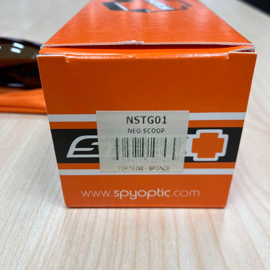 新品未使用 サングラス SPY NEO SCOOP トートイズブロンズ 長渕剛着