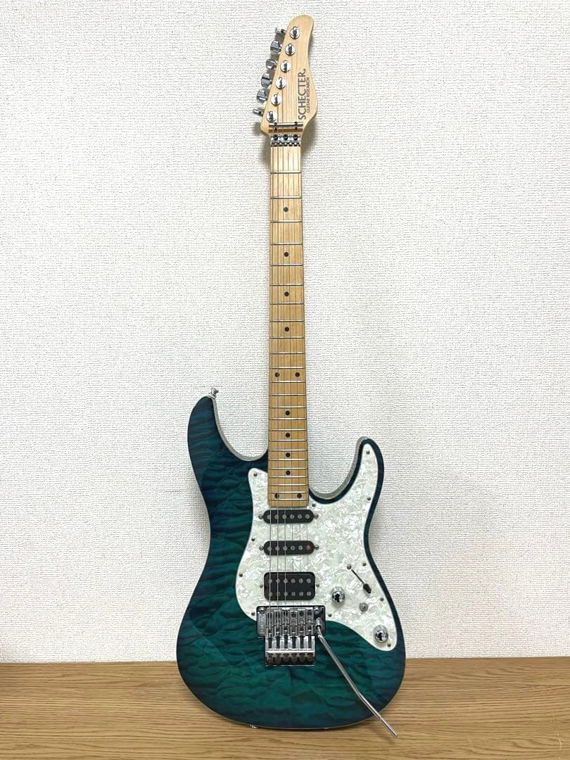 SCHECTER シェクター SD-2-24-AS エレキギター 純正ケース付き