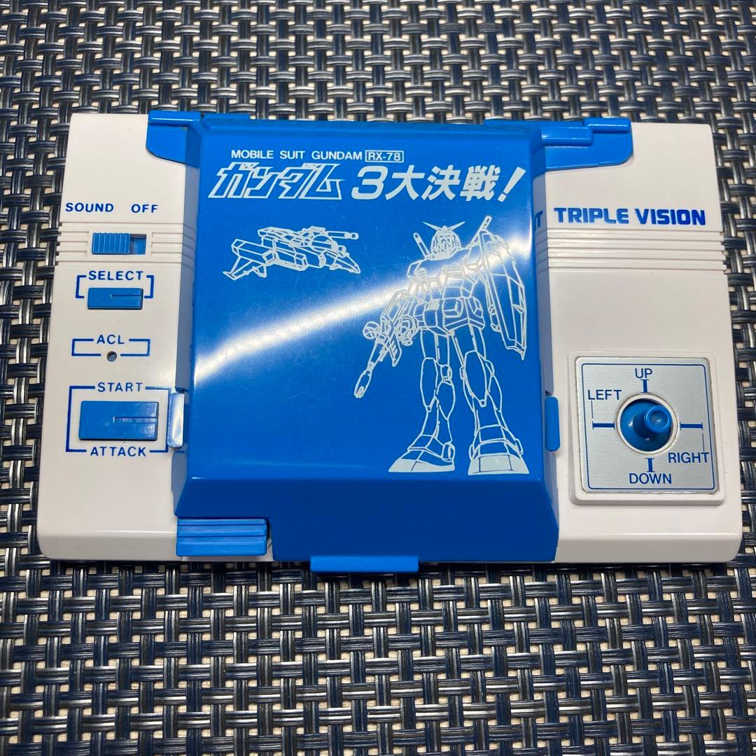 【動作確認済】BANDAI ガンダム 3大決戦 ゲームウォッチ