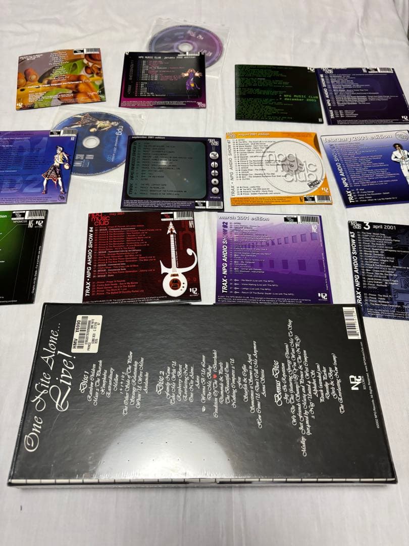 NPG Music Club CDコレクション 12枚セットとONA未開封