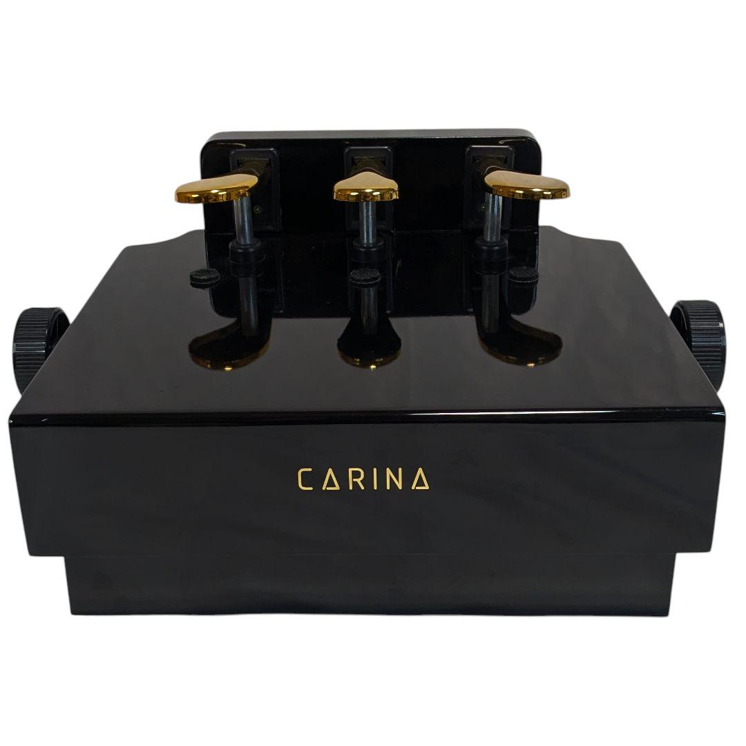 ピアノ 補助ペダル 3本ペダル アシストペダル CARINA ブラック カリーナ