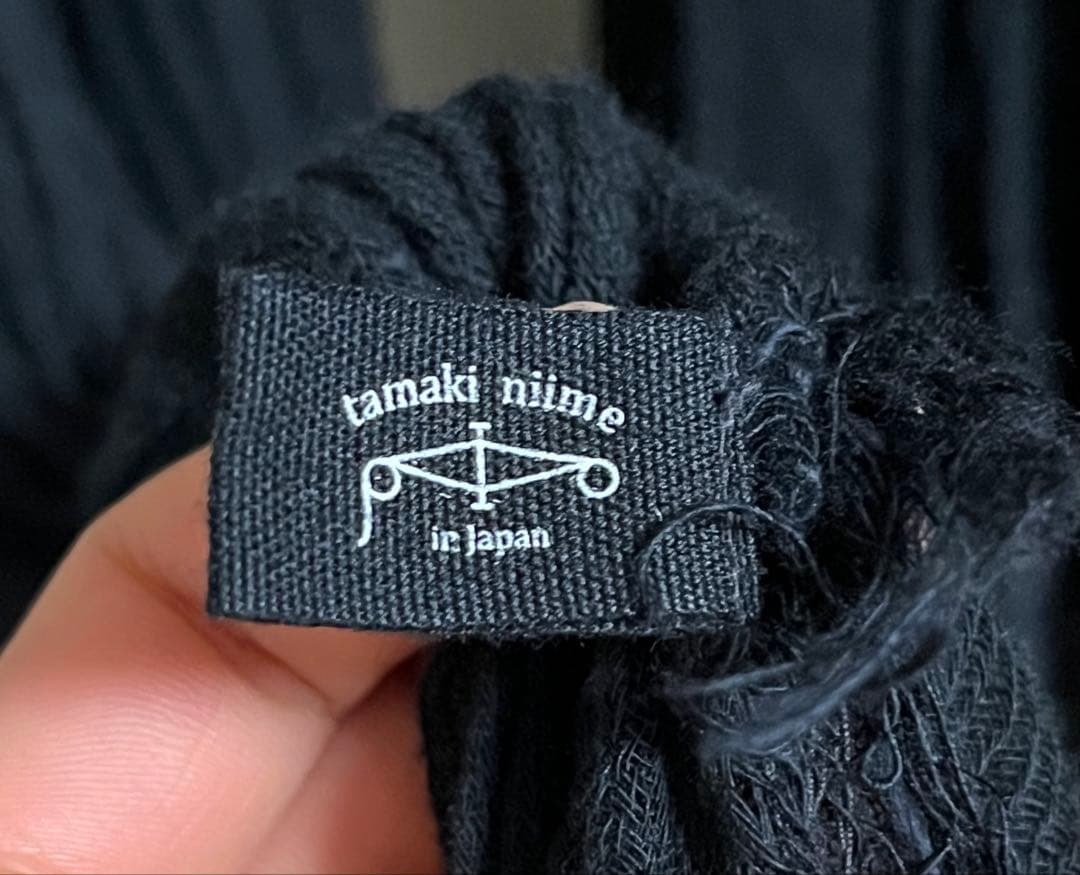 小物 tamaki niime roots shawl BIG cotton100%