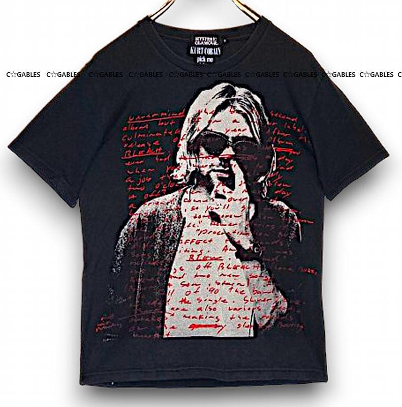 ヒステリックグラマー カートコバーンTシャツ ニルヴァーナ キムタク着