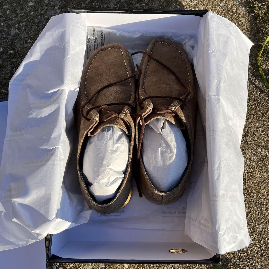Padmore&Barnes LENO別注 モカシンシューズ　25.5