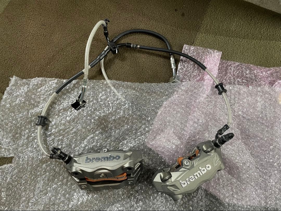 カワサキZ900RSSE純正ブレンボ新車外しメッシュホース付き