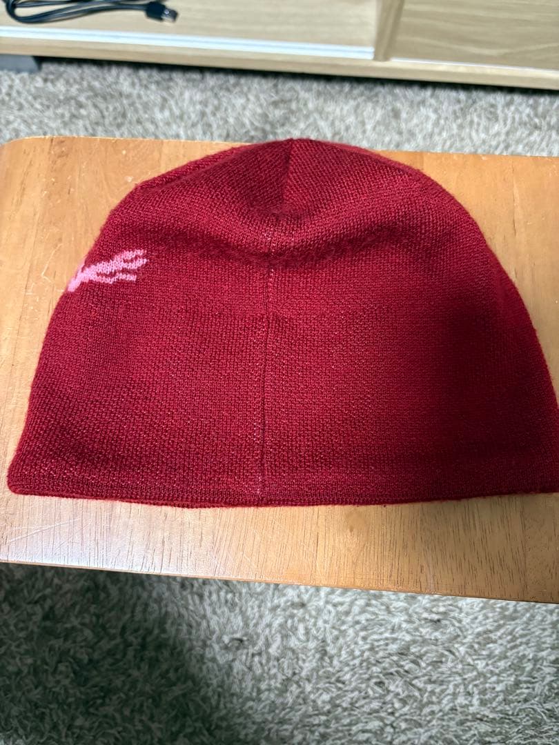 ARC'TERYX ビーニー　ピンク　赤