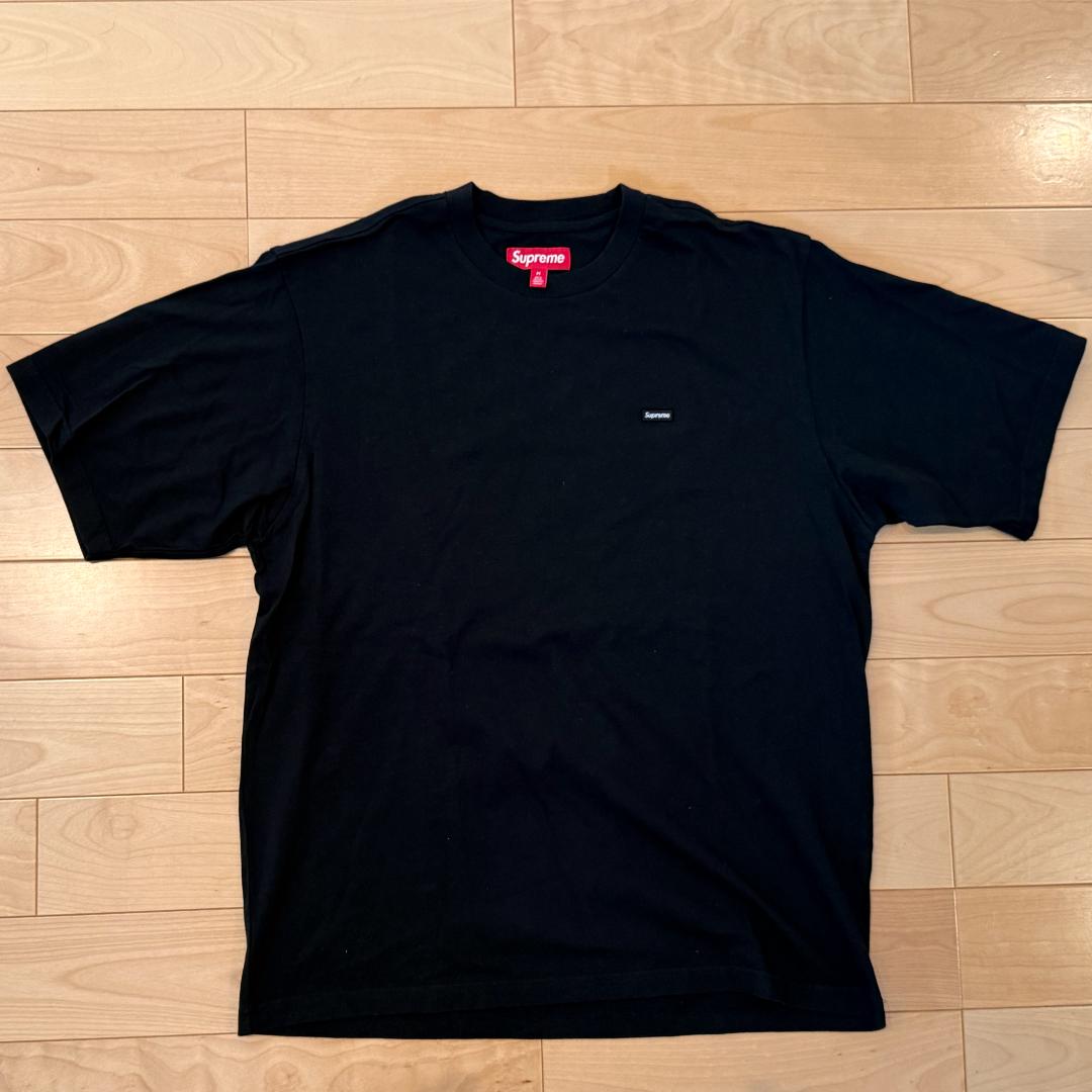 【未使用】　SUPREME　スモールボックスロゴ　Tシャツ 黒 M