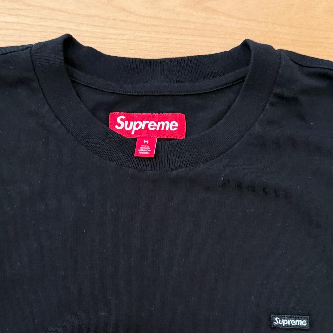 【未使用】　SUPREME　スモールボックスロゴ　Tシャツ 黒 M