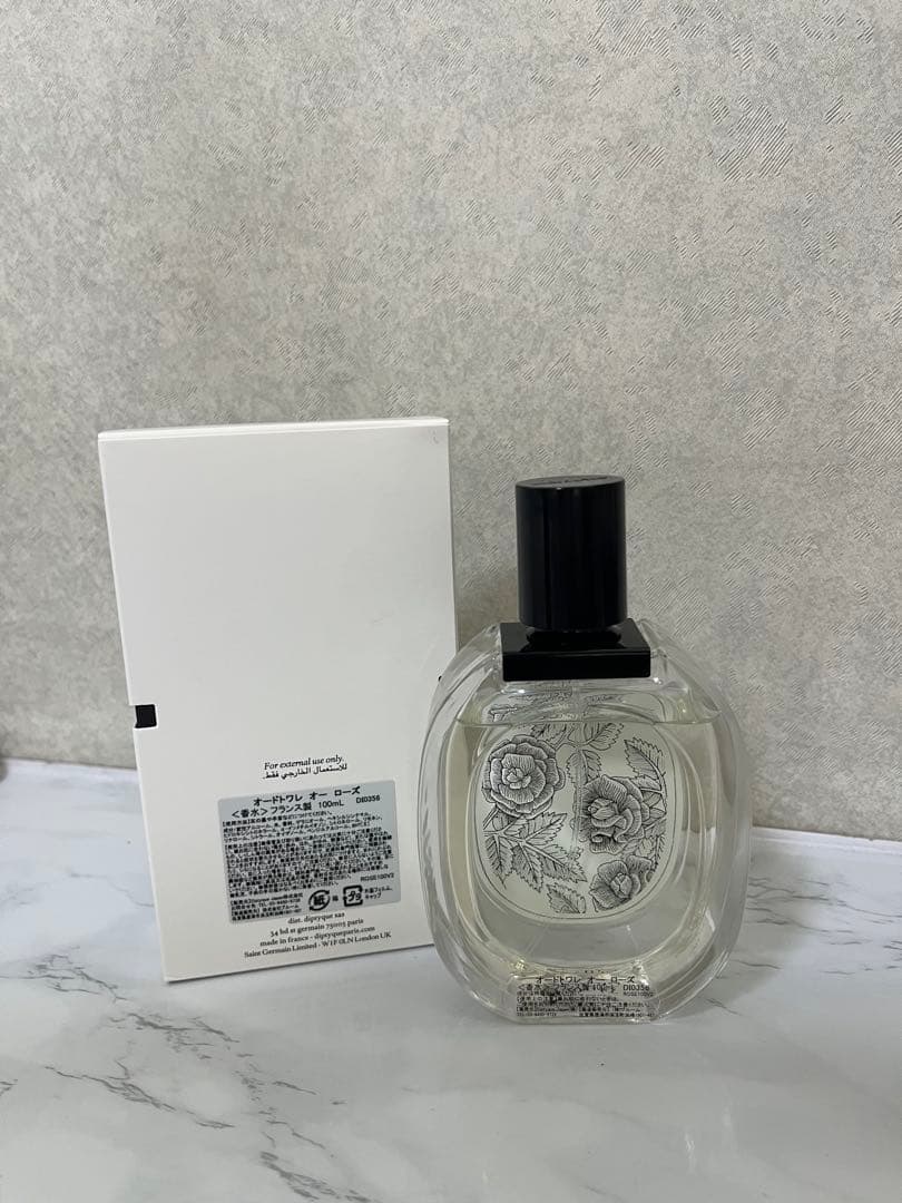 《美品/箱付き》diptyque Eau Rose 100ml