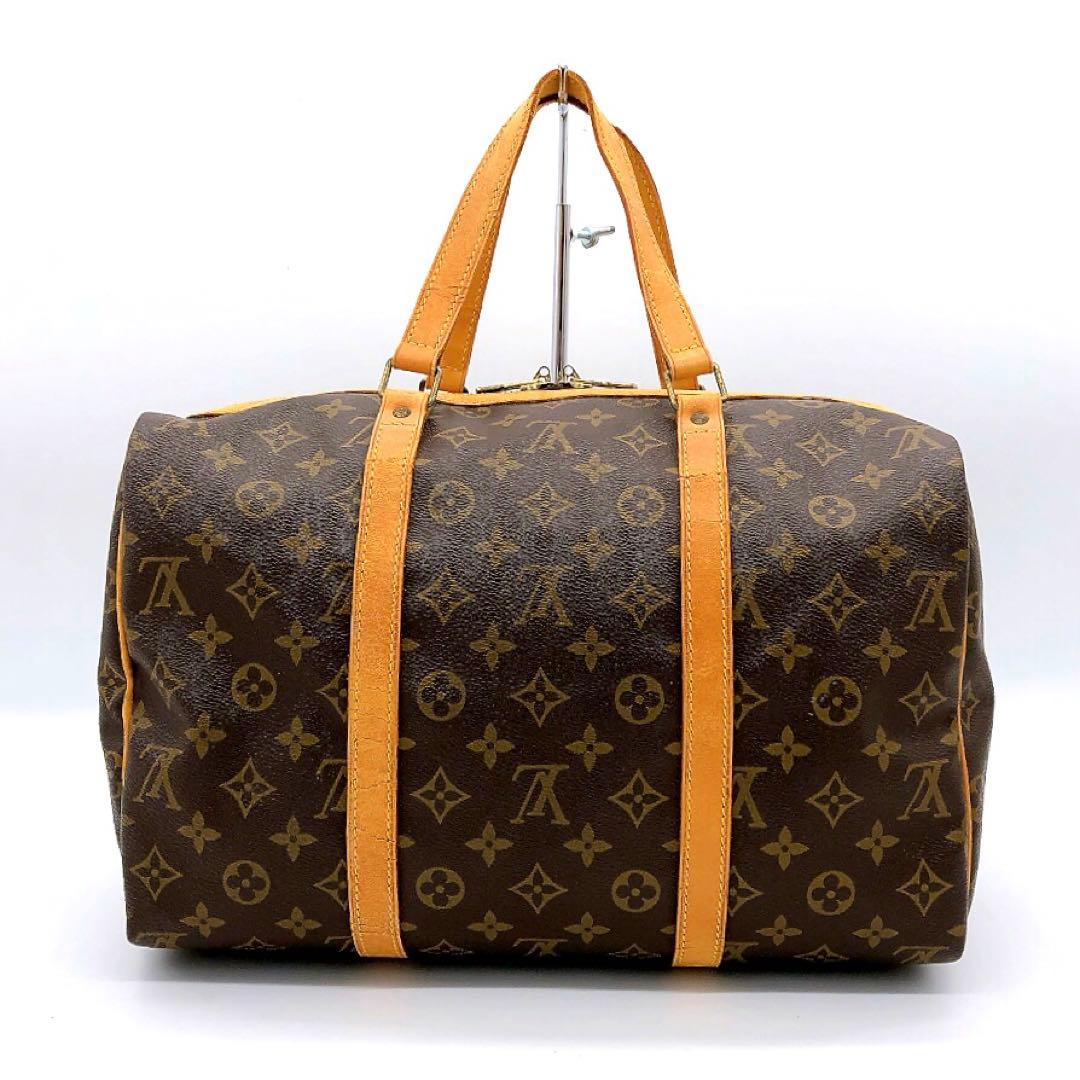 【LOUIS VUITTON】サックスプール35 ボストンバッグ　モノグラム