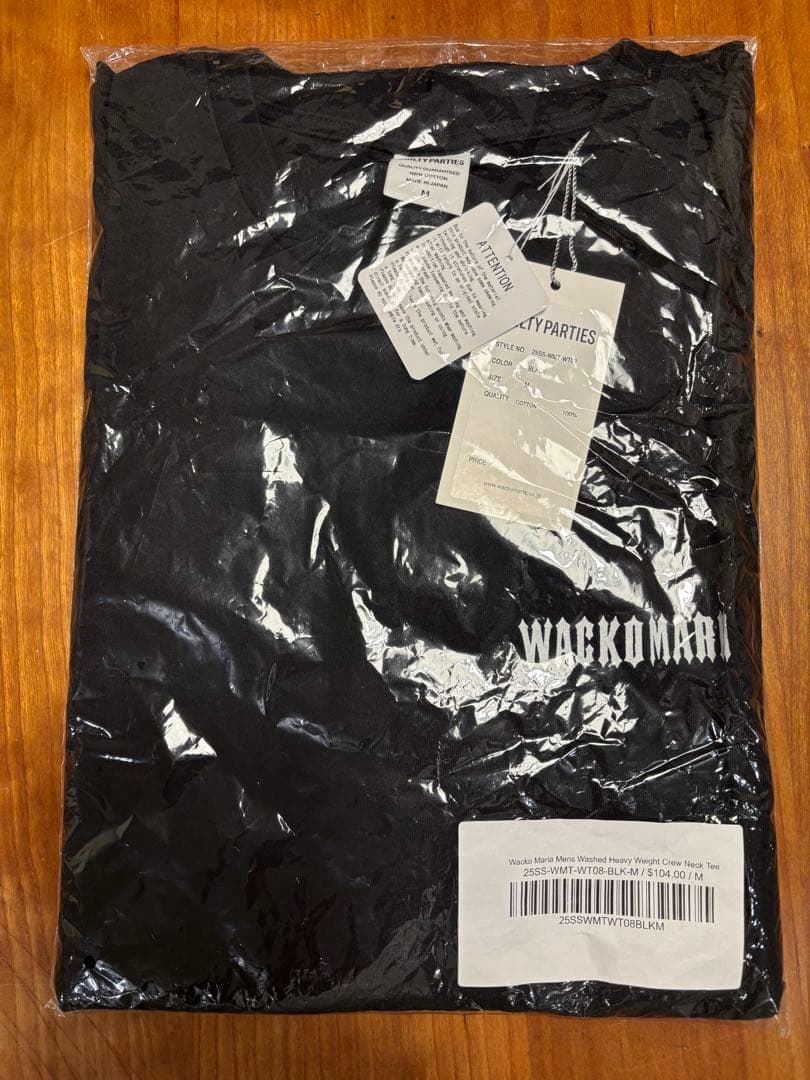トップス Wacko Maria WASHED HEAVY WEIGHT T-SHIRT