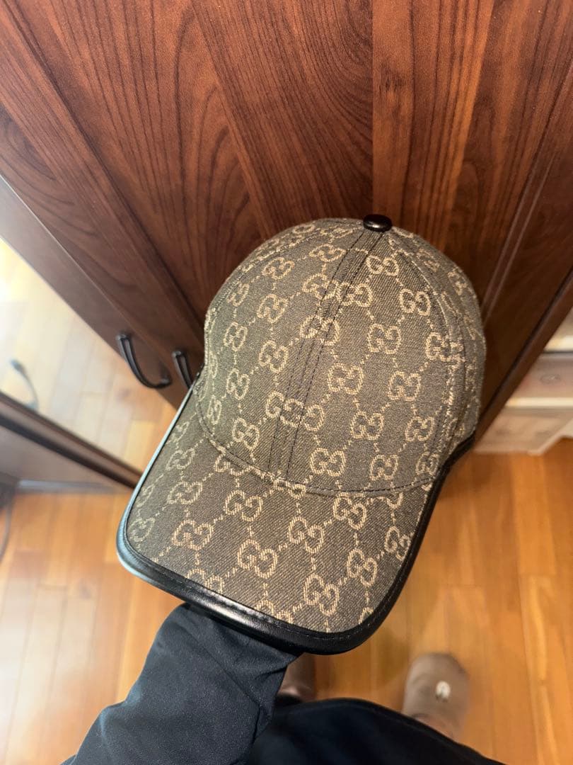 P*様 GUCCI GGパターン ベースボールキャップ