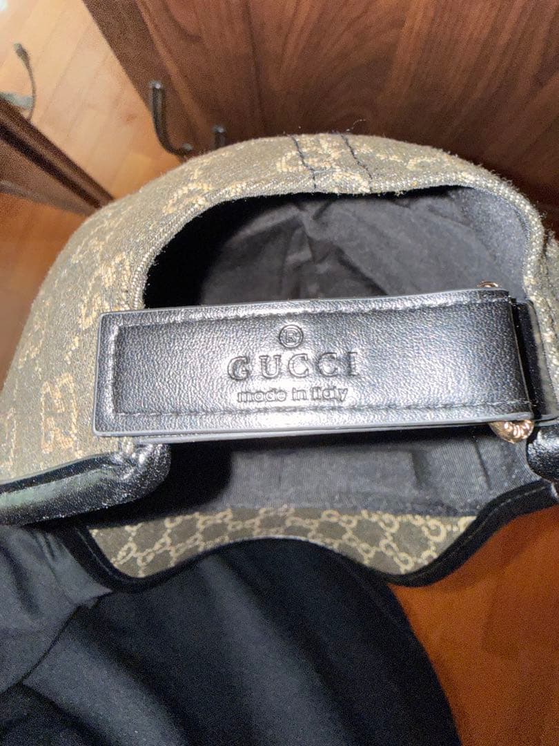 P*様 GUCCI GGパターン ベースボールキャップ