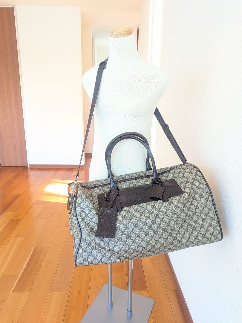 グッチ GUCCI ハンドバッグ ボストンバッグショルダーバッグ GGスプリーム