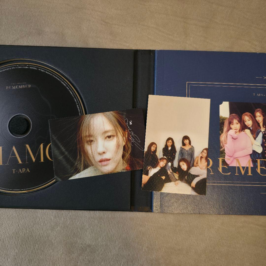 【非売品】 T-ARA 6人でのラストアルバム\"REMEMBER\" 直筆サイン
